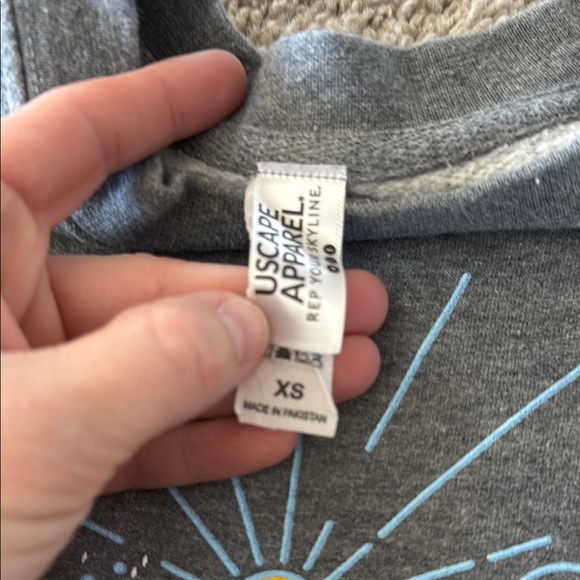 Big Sky Montana Gray Sweatshirt - Picture 2 of 2